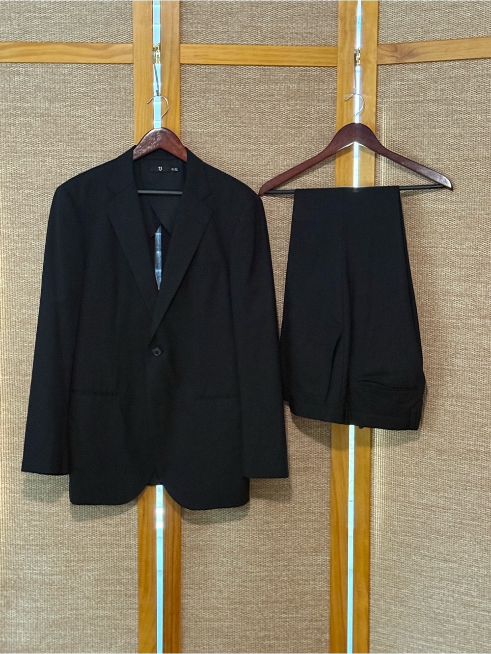 Jil Sander Classic Black Men's Suit Jacket & Trousers